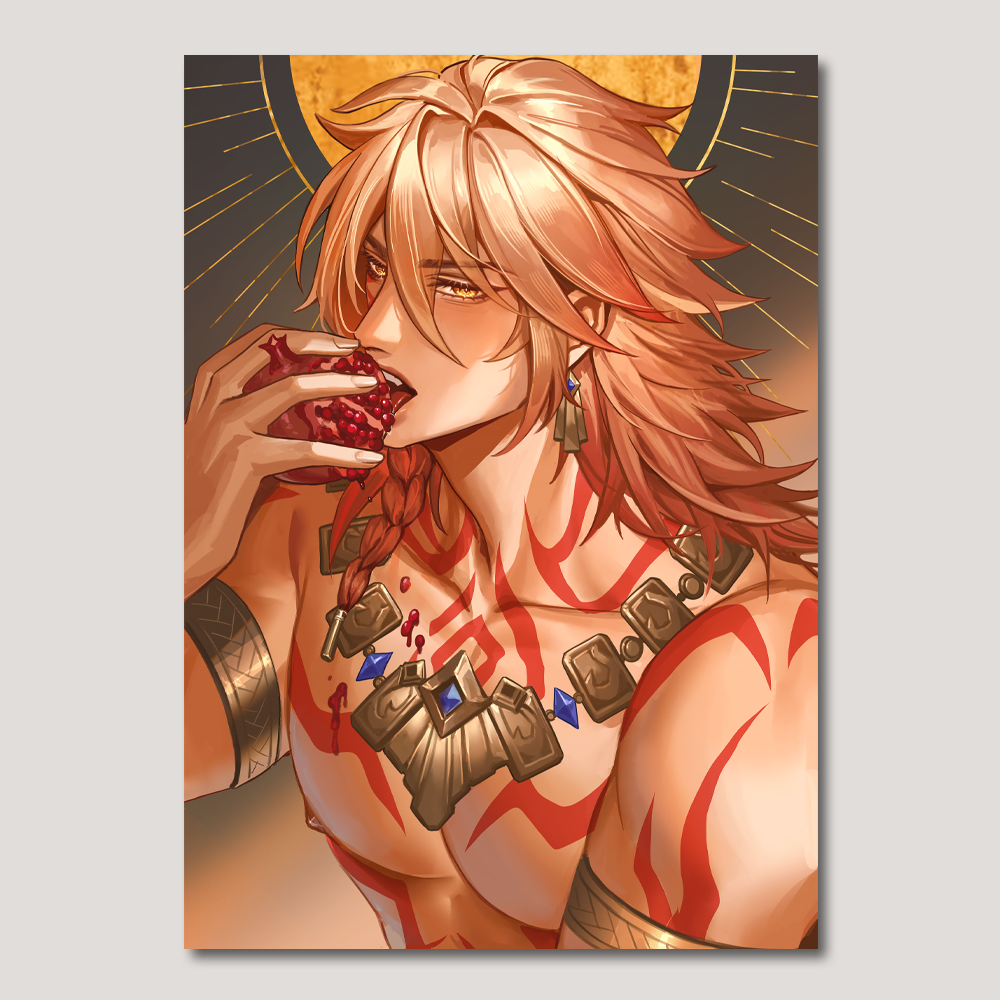 Honkai Star Rail Fanart: Mydei Amphoreus Delicate Taste Series A5 Art Print