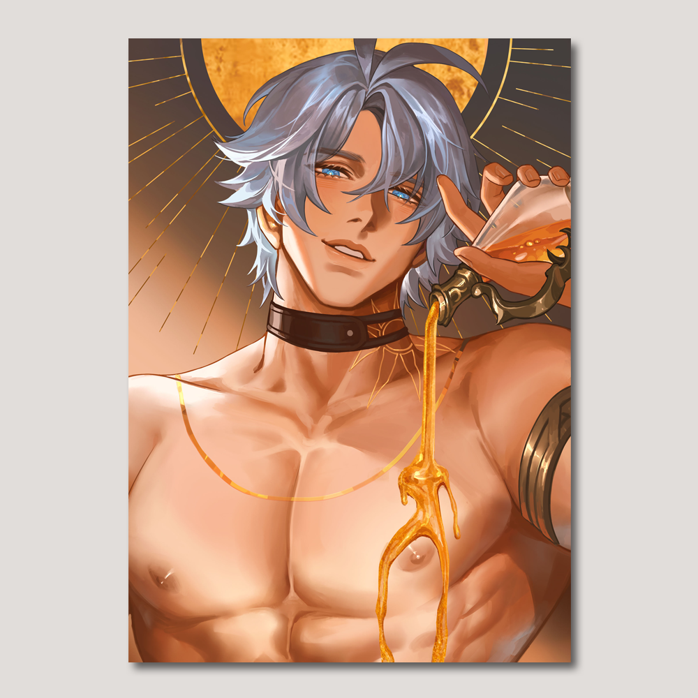 Honkai Star Rail Fanart: Phainon Amphoreus Delicate Taste Series A5 Art Print