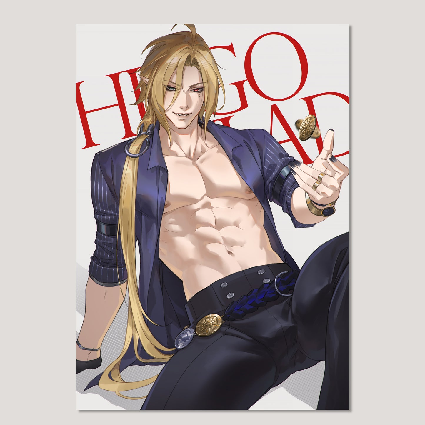 Zenless Zone Zero Fanart: Hugo Vlad A5 Art Print