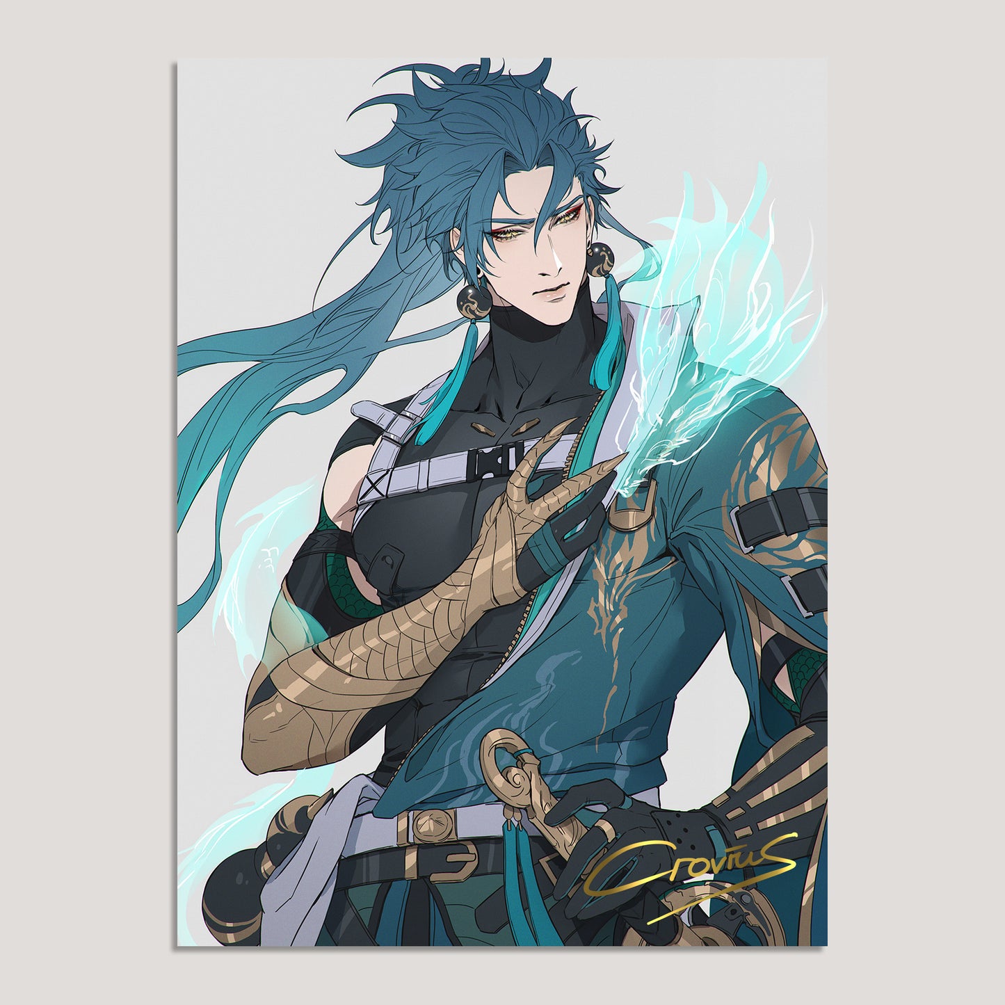 Wuthering Waves Fanart: Jiyan Postcard