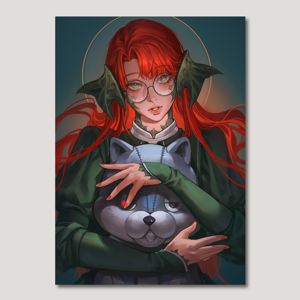 Final Fantasy XIV Fanart : Halmarut Postcard