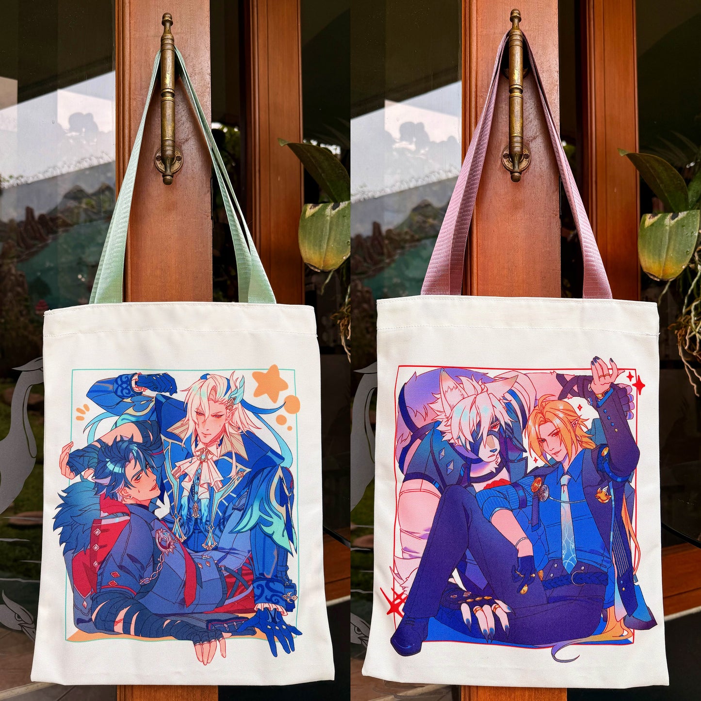 Zenless Zone Zero Fanart: Lycahugo Totebag