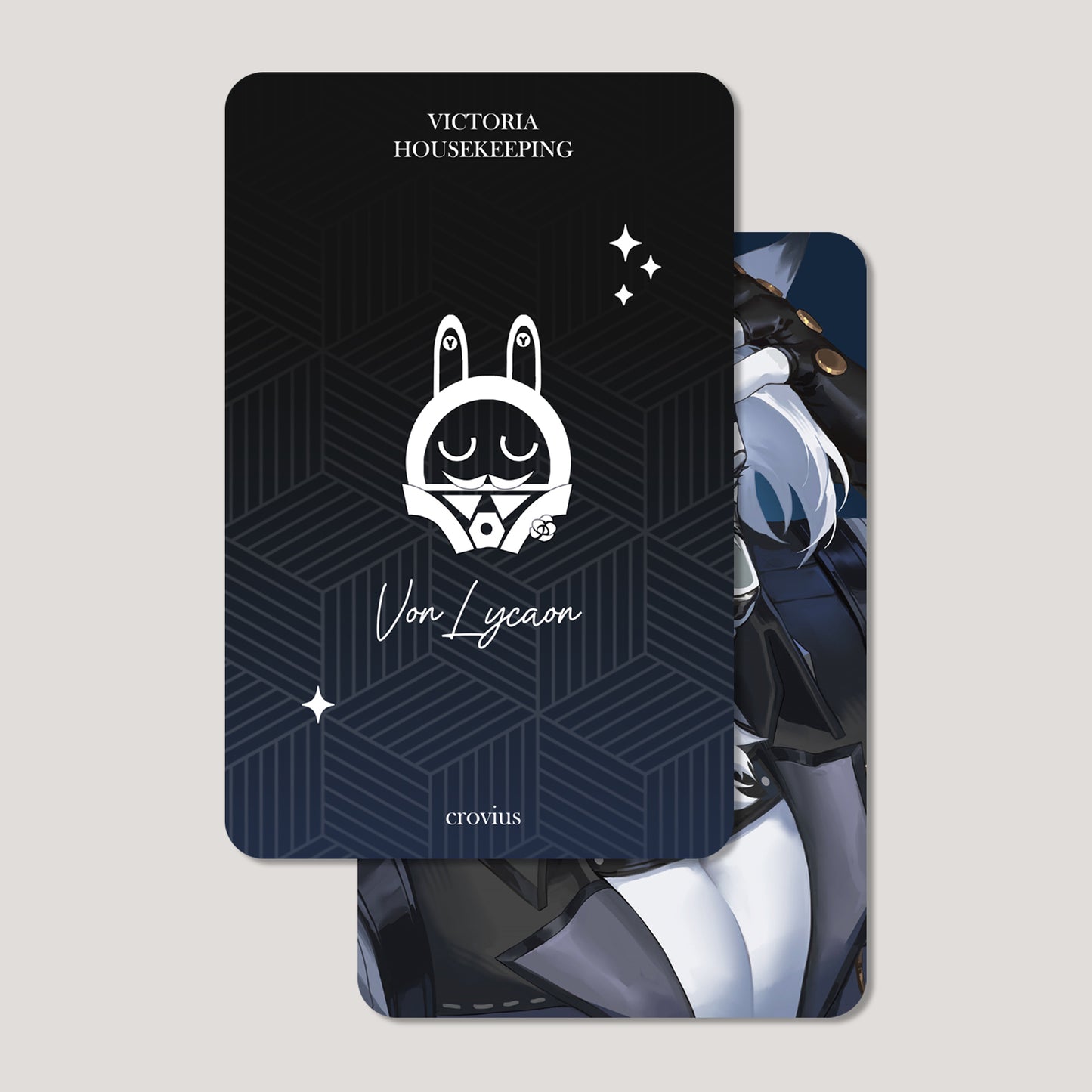 Zenless Zone Zero Fanart: Von Lycaon Lycahugo Series Photocard