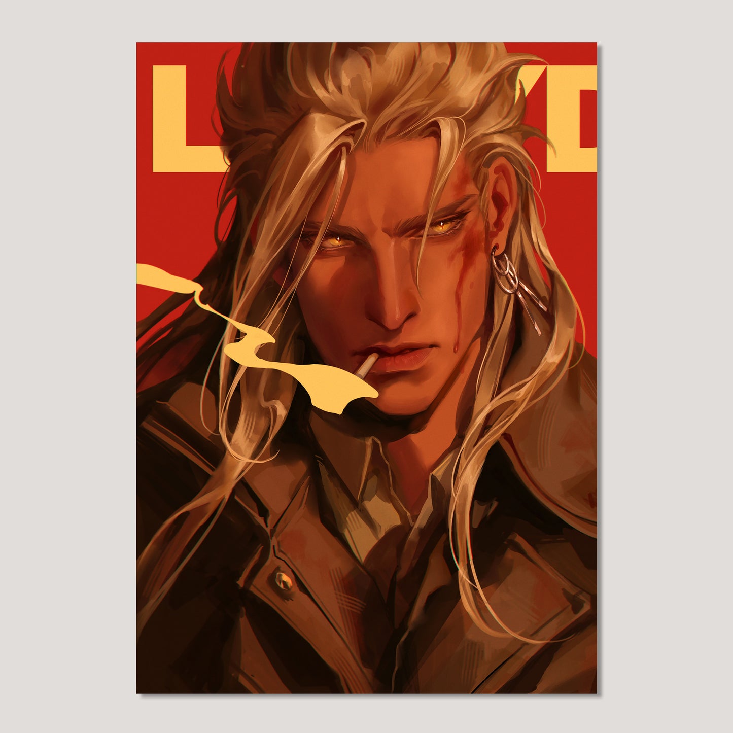 Original Art: Lloyd Postcard