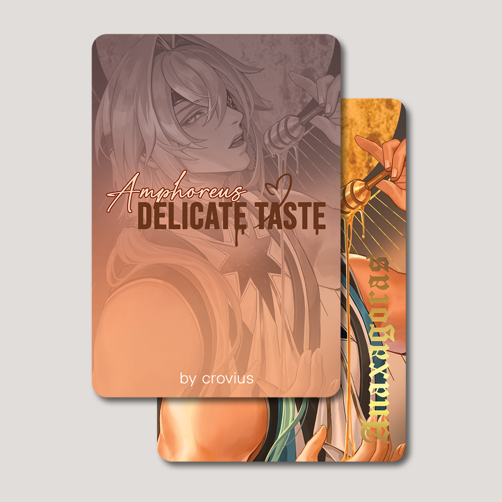 Honkai Star Rail Fanart: Anaxa Amphoreus Delicate Taste Series Photocard