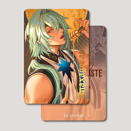 Honkai Star Rail Fanart: Anaxa Amphoreus Delicate Taste Series Photocard