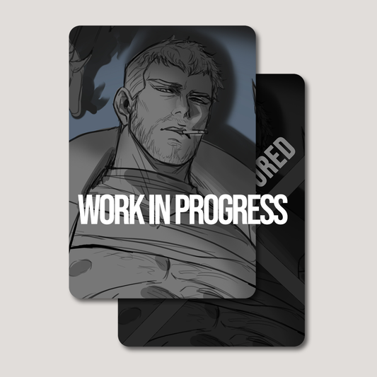 Resident Evil Fanart : Chris Redfield Totally Captured Photocard
