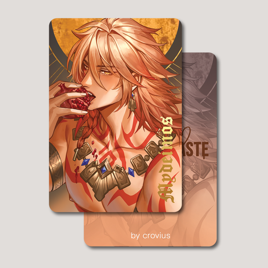 Honkai Star Rail Fanart: Mydei Amphoreus Delicate Taste Series Photocard