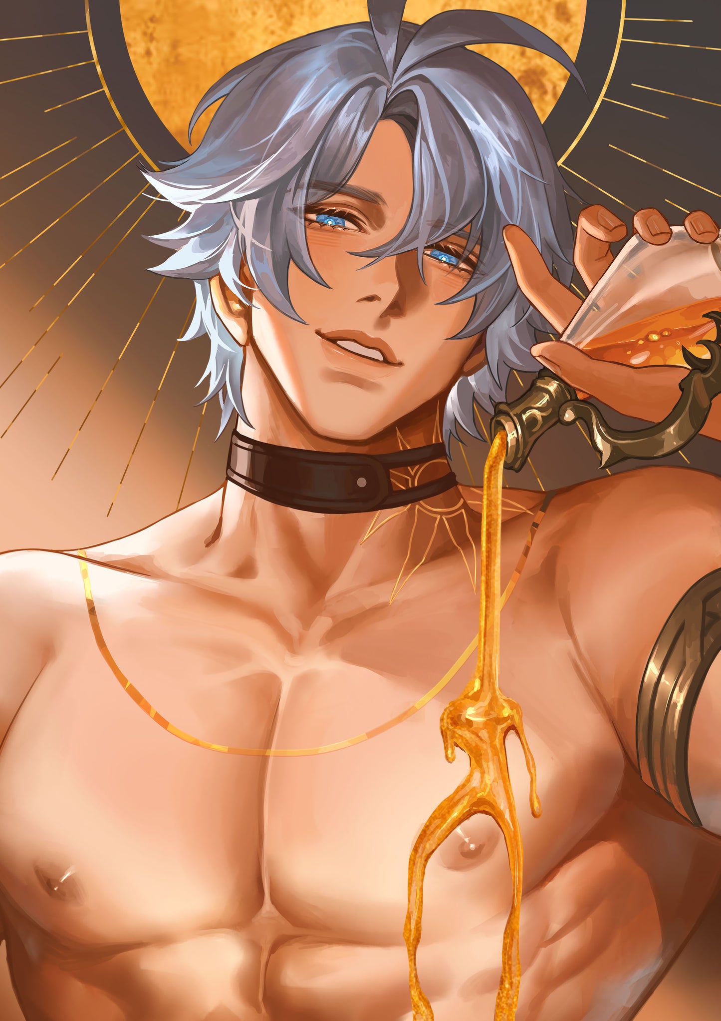 Honkai Star Rail Fanart: Phainon Amphoreus Delicate Taste Series A5 Art Print