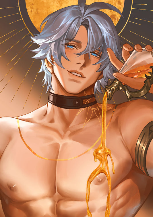 Honkai Star Rail Fanart: Phainon Amphoreus Delicate Taste Series A5 Art Print
