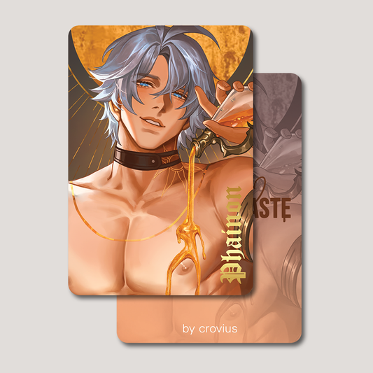 Honkai Star Rail Fanart: Phainon Amphoreus Delicate Taste Series Photocard