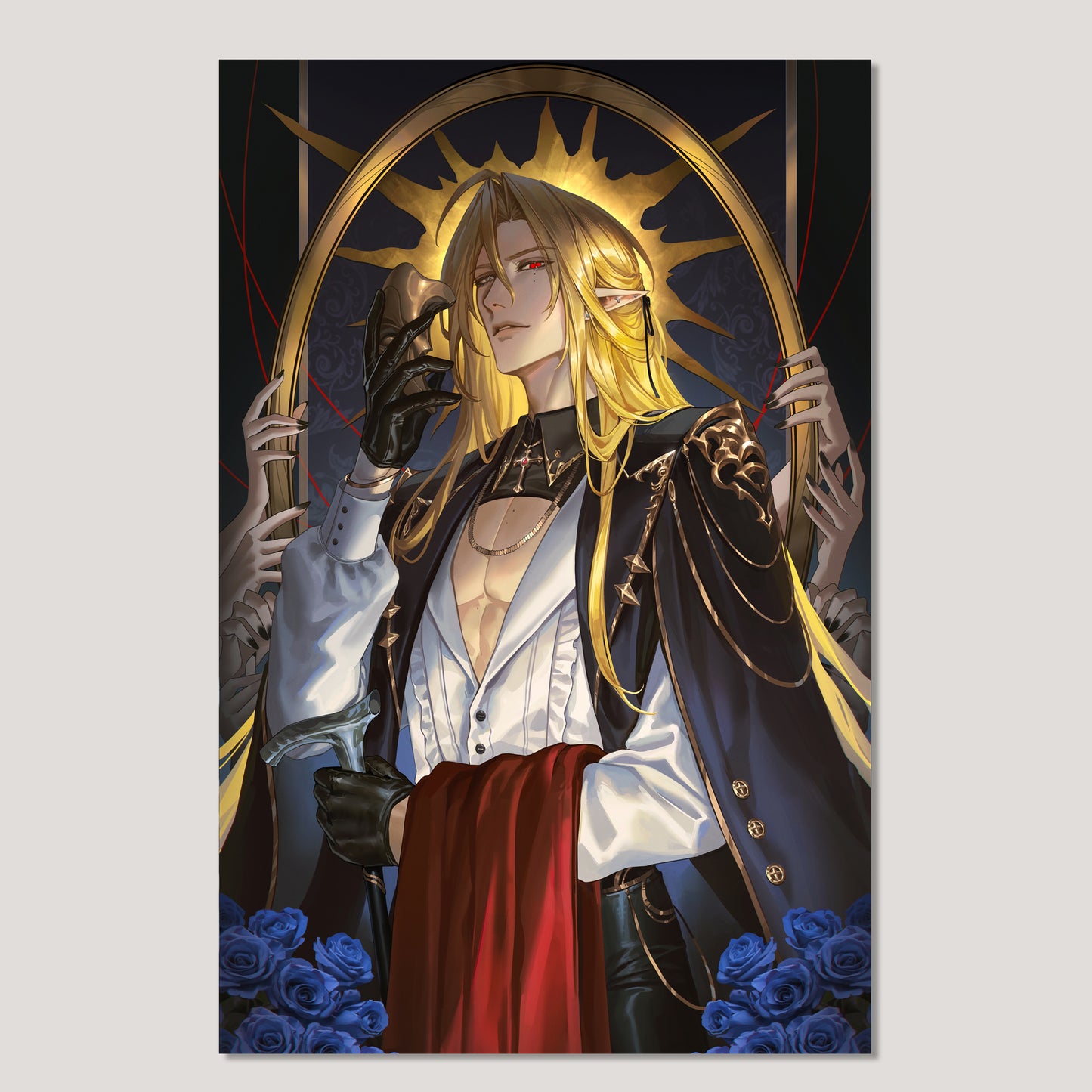 Zenless Zone Zero Fanart: The Ravenlock Prince A5 Art Print