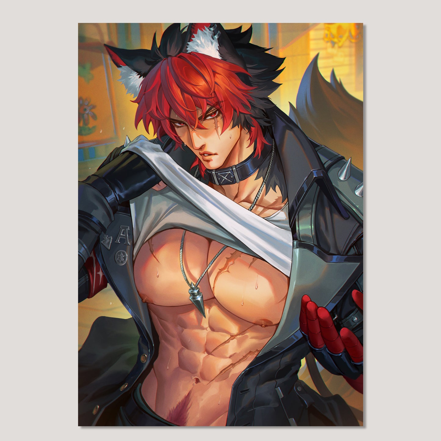 Zenless Zone Zero Fanart: Komano Manato A5 Art Print