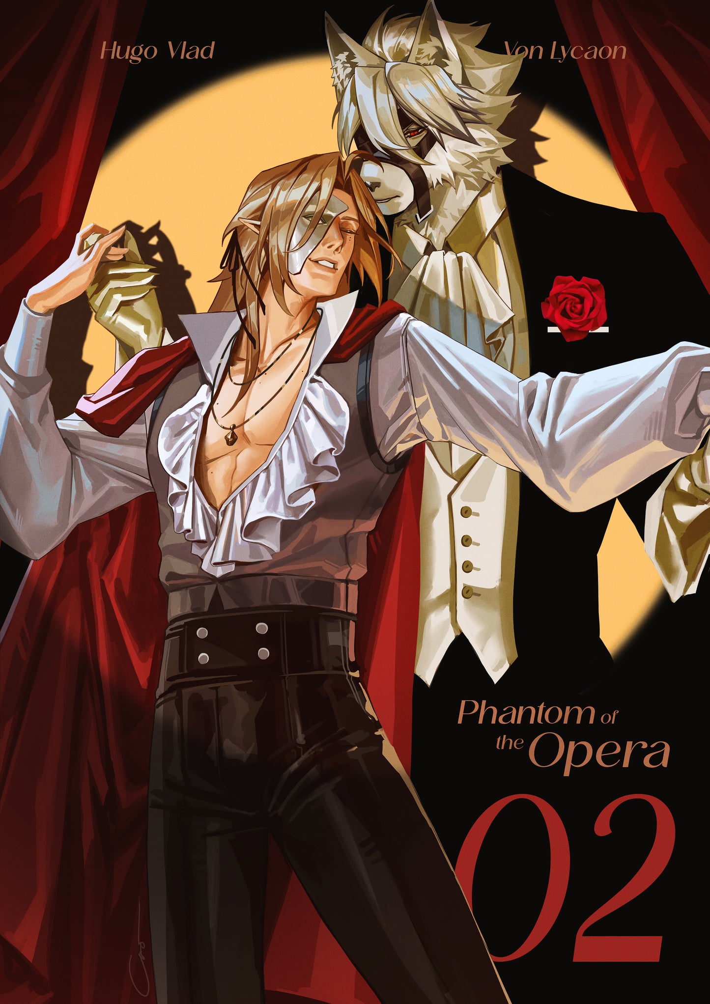 Zenless Zone Zero Fanart: From Time to Time - Lycaon x Hugo Unofficial Mini Poster Book - A5 Tearable