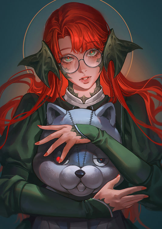 Final Fantasy XIV Fanart : Halmarut Postcard