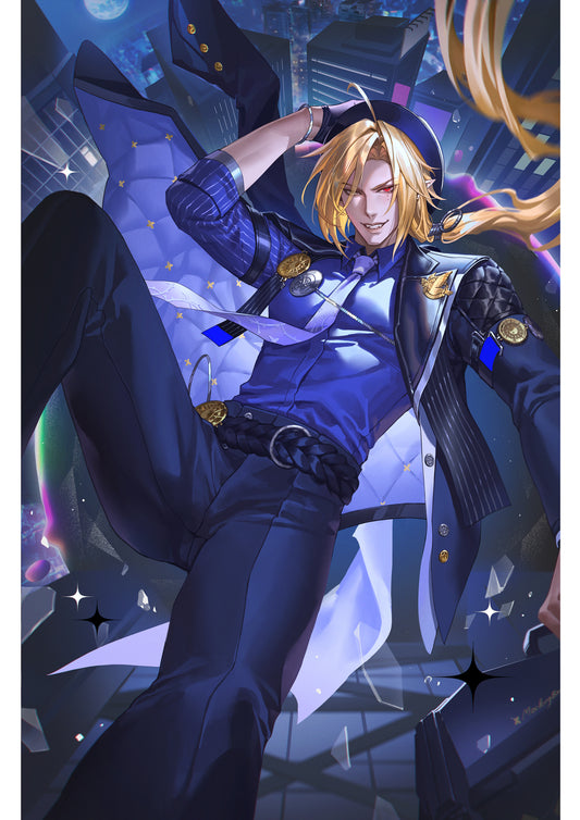 Zenless Zone Zero Fanart: New Eridu Phantom Thief A5 Art Print