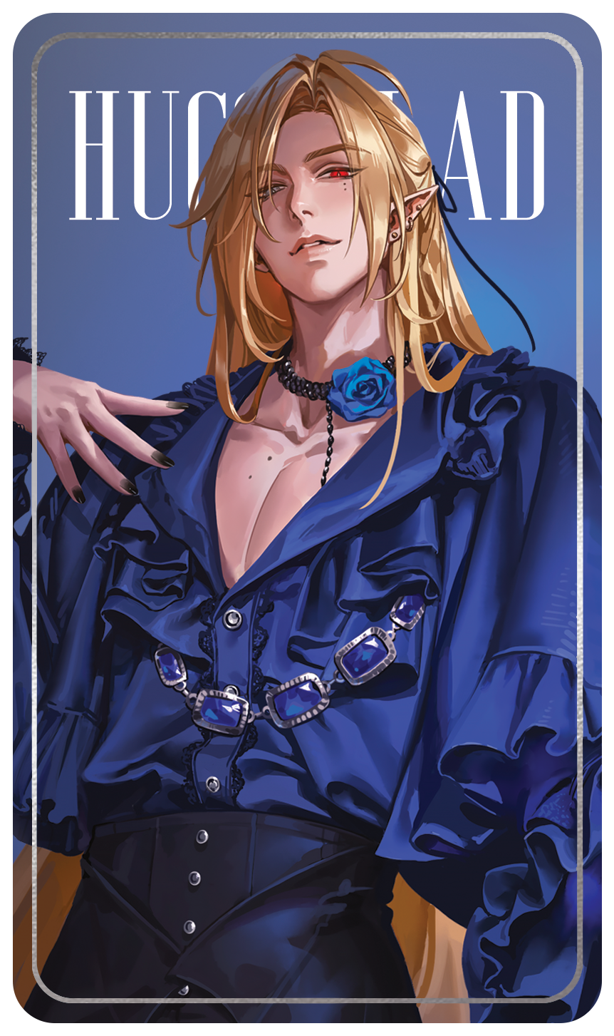 Zenless Zone Zero Fanart:  Hugo Vlad Mockingbird Fashion Series Silver Foil Card