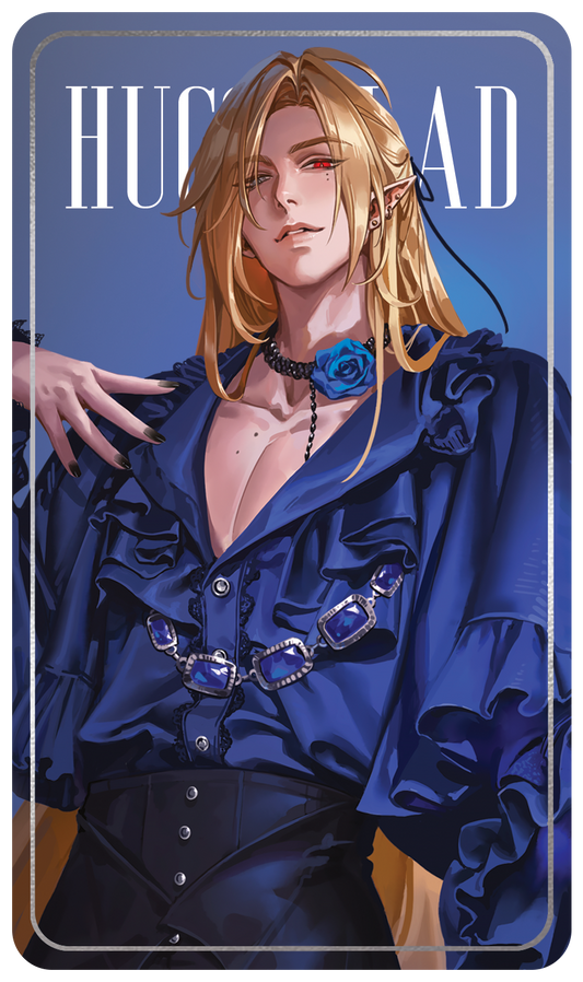 Zenless Zone Zero Fanart:  Hugo Vlad Mockingbird Fashion Series Silver Foil Card