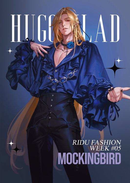 Zenless Zone Zero Fanart:  Hugo Vlad Mockingbird Fashion Series Premium A5 Art Print
