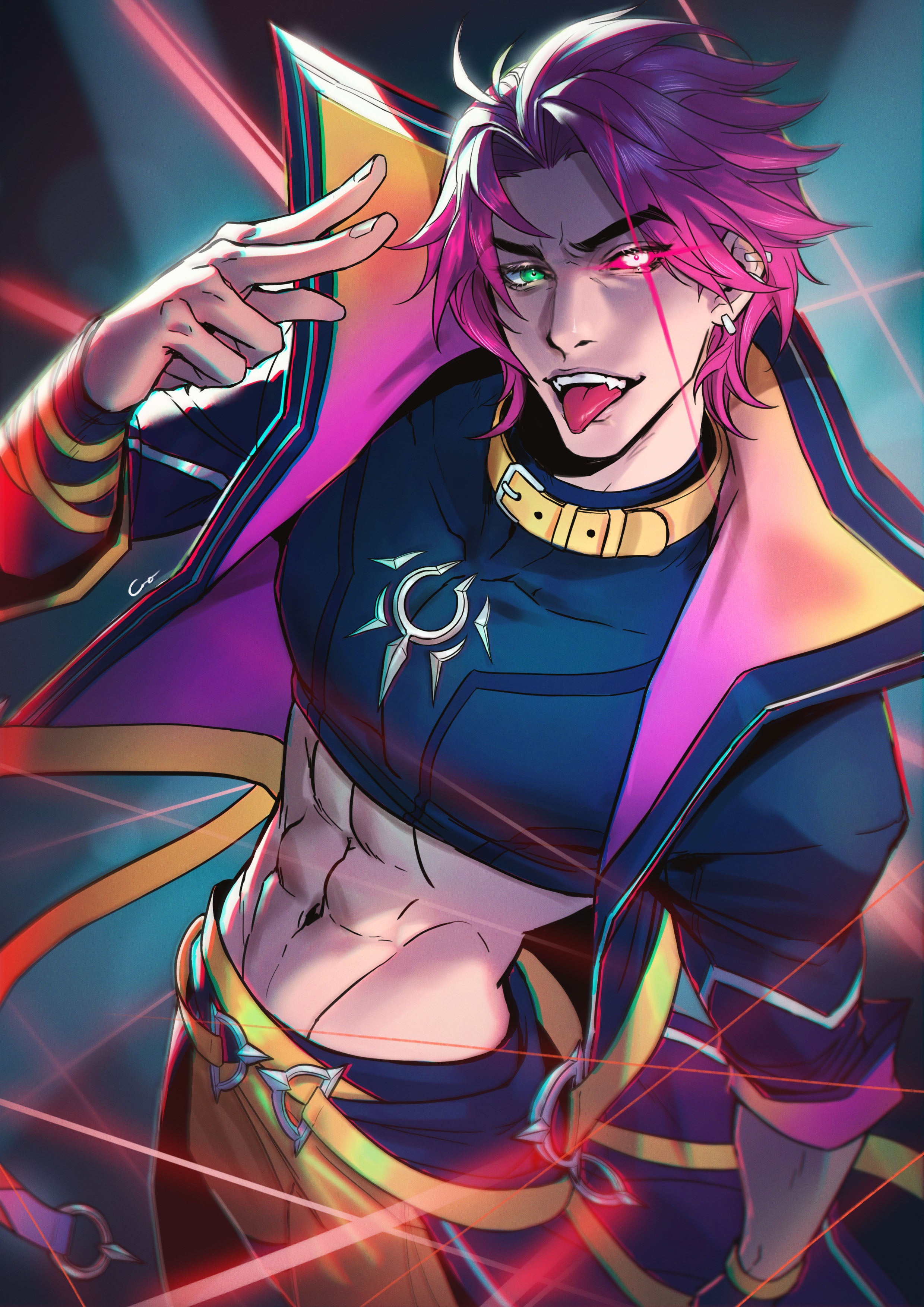 League of Legends Fanart: Heartsteel Kayn Postcard – Immanuela Crovius Shop