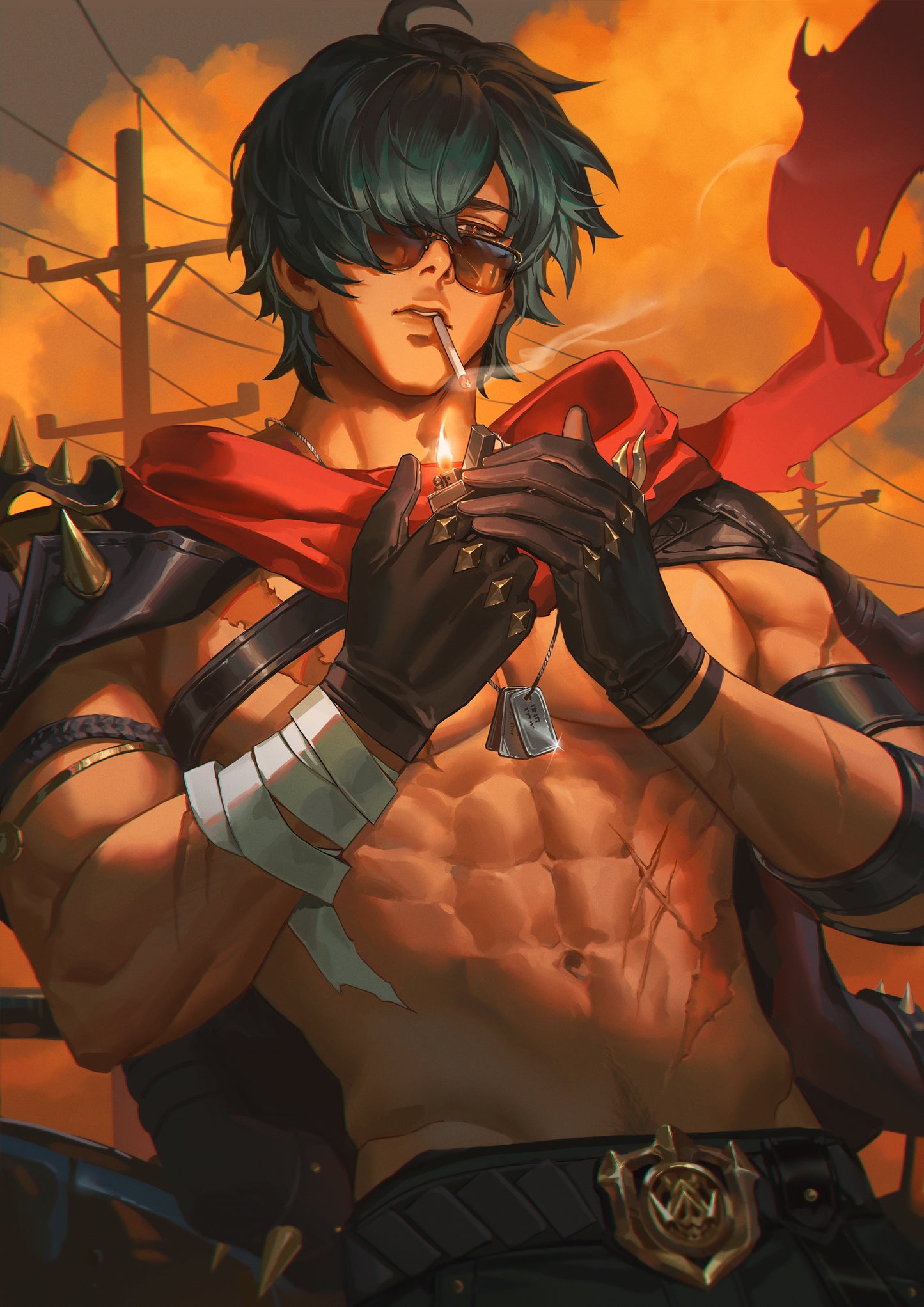 Zenless Zone Zero Fanart: Lighter A5 Art Print