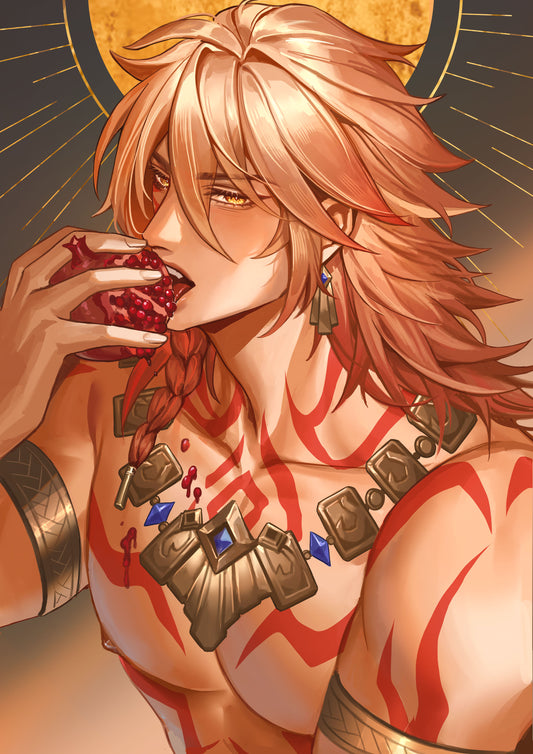 Honkai Star Rail Fanart: Mydei Amphoreus Delicate Taste Series A5 Art Print