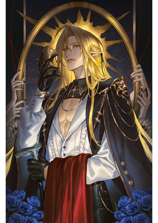 Zenless Zone Zero Fanart: The Ravenlock Prince A5 Art Print