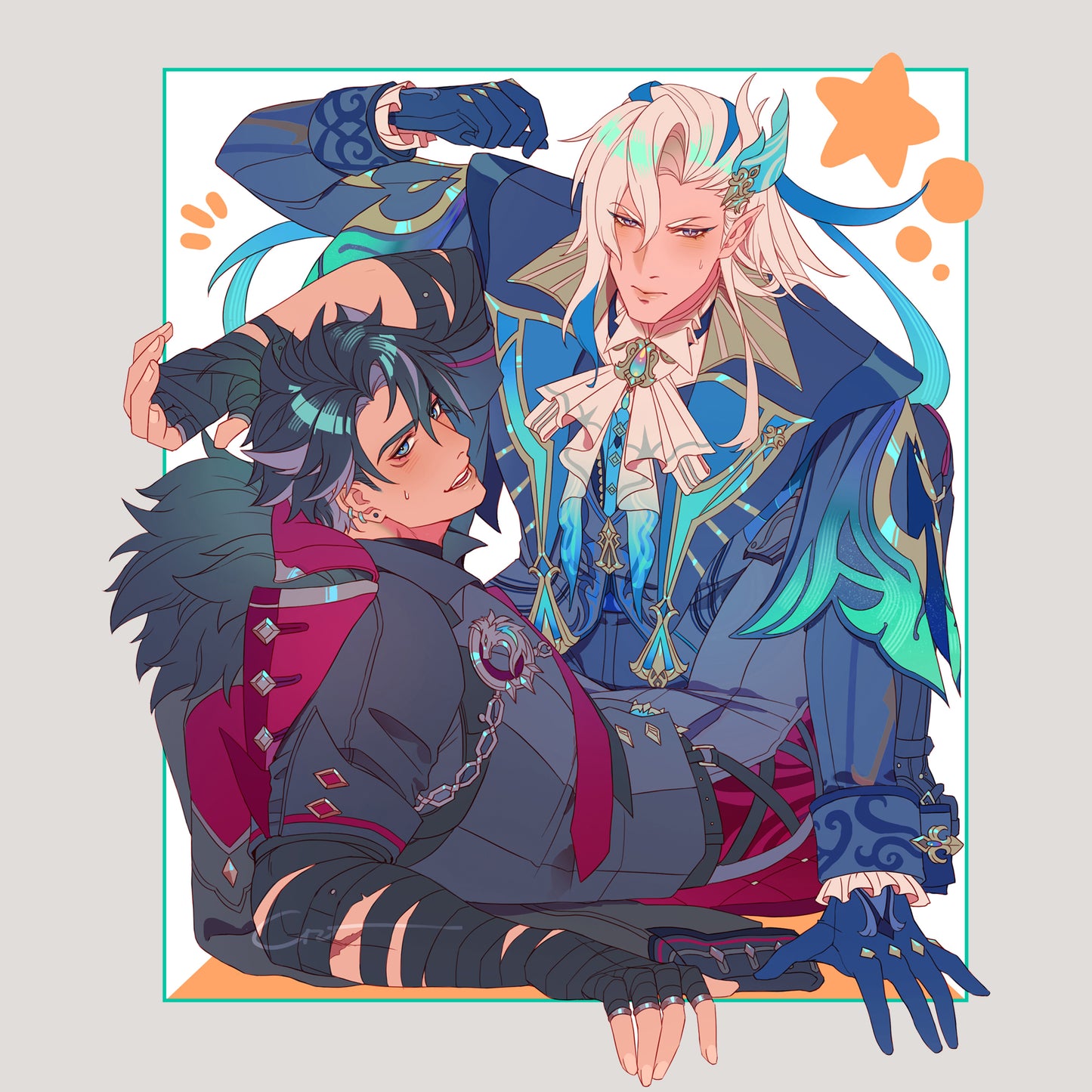 Genshin Impact Fanart: Neuvithesley Totebag