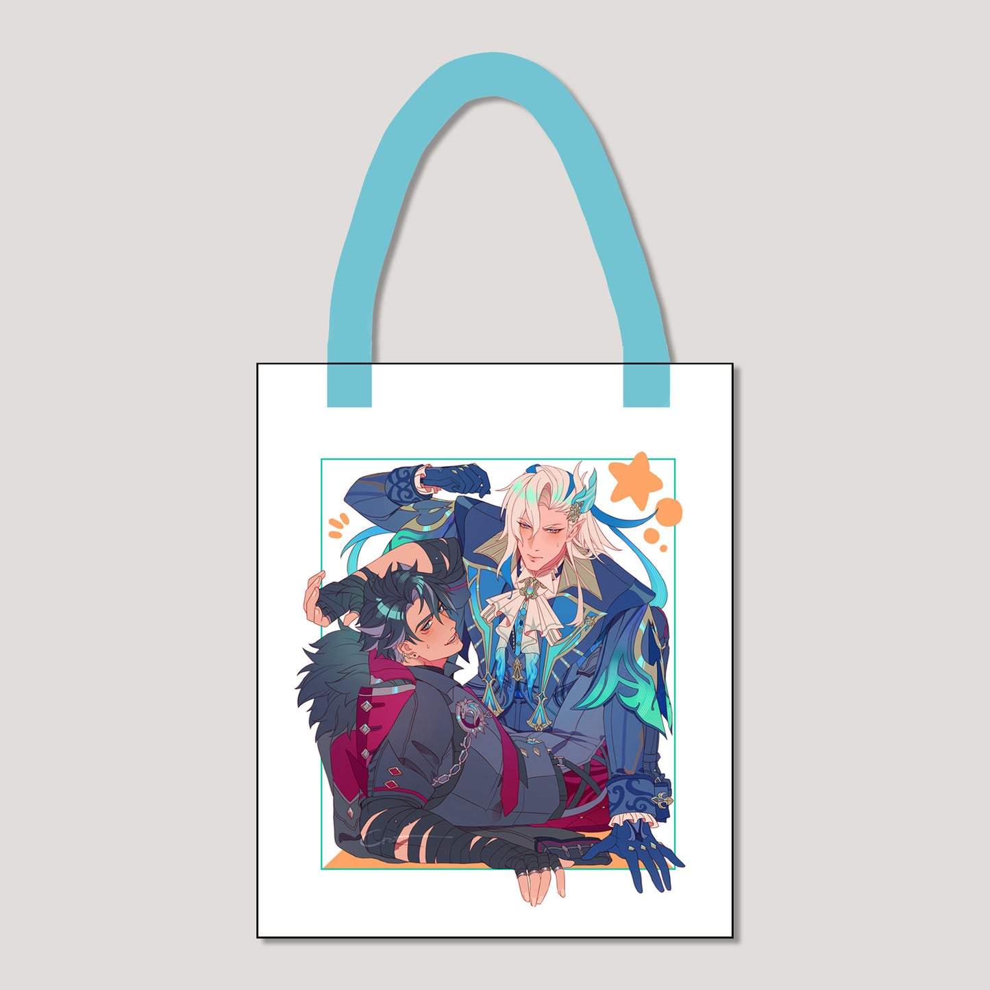 Genshin Impact Fanart: Neuvithesley Totebag